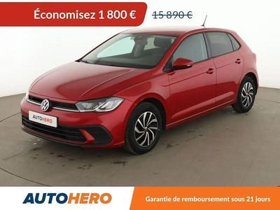 Rouge Occasion 2021 VW Polo Citadine | 14 090 € (Bon prix)