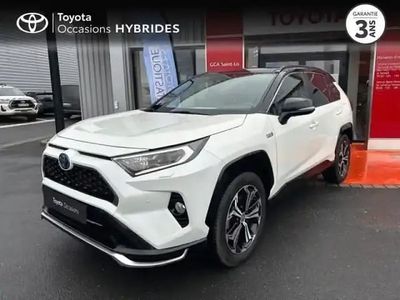 Occasion Toyota RAV4 Hybrid 306 ch (225 kW) 2021 Bi ton blanc nacre noir attitu SUV