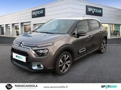Gris platinium (m) blanc opale Occasion 2022 Citroën C3 PureTech Berline | 14 690 € (Prix cher)