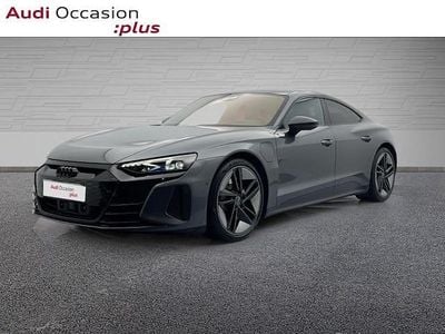 Gris daytona nacré Occasion 2022 Audi e-tron GT quattro Sport Berline | 74 990 € (Prix cher)