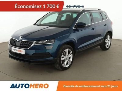 Bleu Occasion 2019 Skoda Karoq Style SUV | 17 290 € (Bon prix)