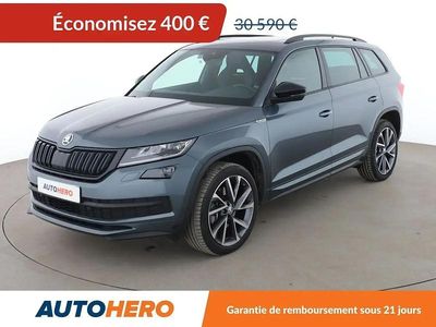 Gris Occasion 2021 Skoda Kodiaq SportLine SUV | 30 190 € (Bon prix)