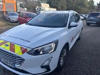 Occasion Ford Focus Titanium 150 ch (110 kW) 2019 Blanc glacier Break