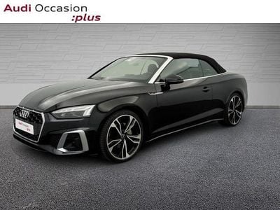 Noir mythe métallisé Occasion 2022 Audi A5 Cabriolet S-Line Cabriolet | 43 900 €