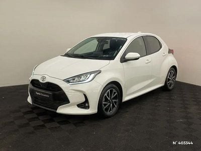 Blanc Occasion 2021 Toyota Yaris Design | 14 990 € (Prix assez cher)