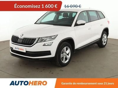 Blanc Occasion 2018 Skoda Kodiaq Active SUV | 14 490 € (Prix juste)