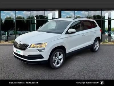 Blanc Occasion 2019 Skoda Karoq Ambition SUV | 18 690 € (Super prix)