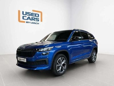 Bleu Occasion 2022 Skoda Kodiaq SportLine SUV | 33 990 € (Prix juste)