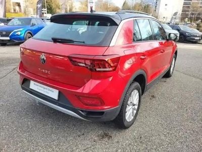 Occasion VW T-Roc Life 2023 Rouge roi métallisée/toit noir SUV