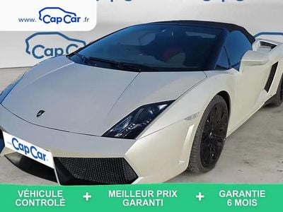 Occasion Lamborghini Gallardo 551 ch (405 kW) 2014 Blanc Cabriolet