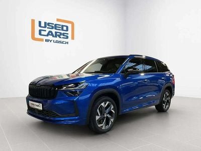 Bleu Occasion 2024 Skoda Kodiaq SportLine SUV | 46 990 € (Prix assez cher)