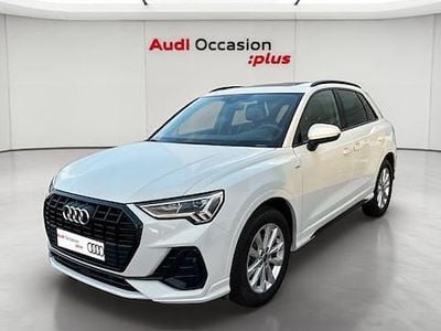 Blanc glacier métallisé Occasion 2024 Audi Q3 S-Line SUV | 39 064 € (Prix juste)