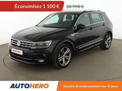 Noir Occasion 2019 VW Tiguan R-line SUV | 27 890 € (Bon prix)