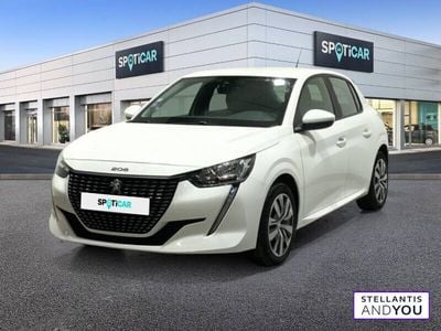 Blanc Occasion 2019 Peugeot 208 Active Citadine | 13 990 € (Prix assez cher)