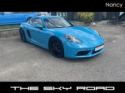 Bleu Occasion 2017 Porsche 718 Cayman S Coupé | 74 990 €