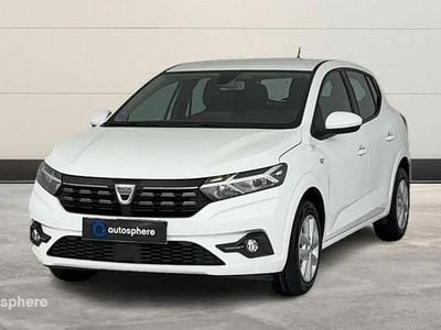 Blanc Occasion 2022 Dacia Sandero Comfort Berline | 13 799 € (Bon prix)