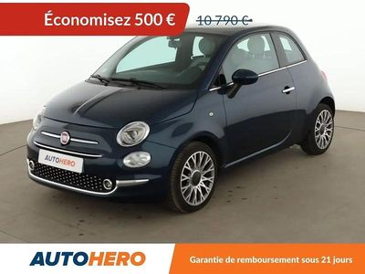 Bleu Occasion 2019 Fiat 500 Star Citadine | 10 290 € (Bon prix)