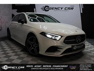 Blanc Occasion 2019 Mercedes A180 AMG line Berline | 19 990 € (Prix juste)