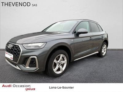 Gris daytona nacré Occasion 2023 Audi Q5 S-Line SUV | 47 900 € (Prix juste)