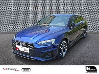 Bleu navarre métallisé Occasion 2022 Audi S5 Sportback Sport Citadine | 51 990 €