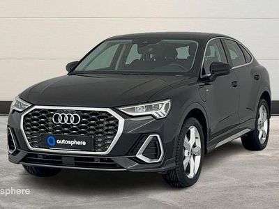Noir Occasion 2022 Audi Q3 Sportback S-Line SUV | 37 999 € (Prix assez cher)
