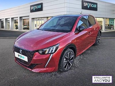 Rouge Occasion 2021 Peugeot e-208 GT Citadine | 14 290 € (Prix juste)