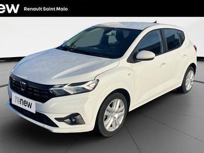 Blanc Occasion 2021 Dacia Sandero Comfort Citadine | 14 990 € (Prix assez cher)