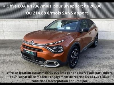 Bleu Occasion 2022 Citroën e-C4 Shine Berline | 16 900 € (Bon prix)
