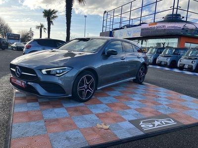 Gris montagne métal Occasion 2021 Mercedes CLA250e AMG line Berline | 24 950 €