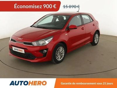 Rouge Occasion 2022 Kia Rio Active Citadine | 14 990 € (Prix juste)