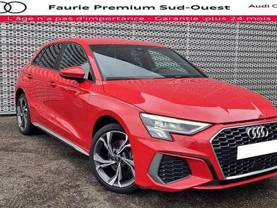 Occasion Audi A3 Sportback e-tron S-Line 150 ch (110 kW) 2023 Rouge tango métallisé Citadine