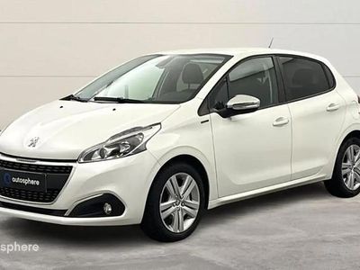 Blanc Occasion 2019 Peugeot 208 Signature Sky Citadine | 9 599 € (Prix assez cher)