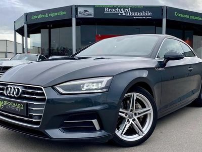 Gris Occasion 2017 Audi A5 S-Line Coupé | 17 490 €