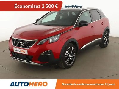 Rouge Occasion 2017 Peugeot 3008 GT-line SUV | 13 990 € (Prix juste)