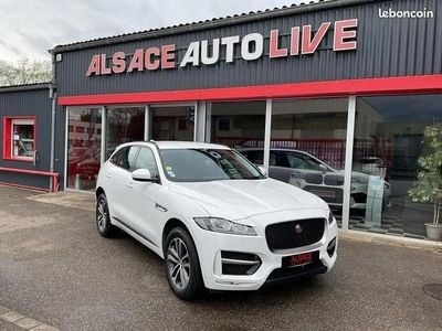 Blanc Occasion 2018 Jaguar F-Pace R-Sport SUV | 20 990 € (Prix juste)
