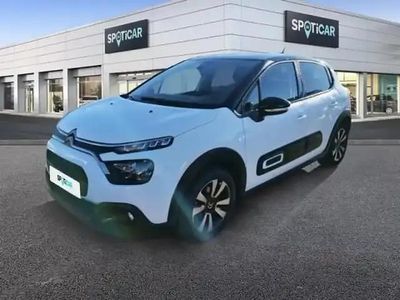 Blanc banquise (o) noir perla nera Occasion 2023 Citroën C3 PureTech Berline | 12 988 € (Prix juste)