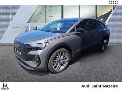 Gris typhon métallisé Occasion 2024 Audi Q4 Sportback e-tron Design SUV | 49 900 € (Bon prix)