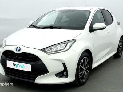 Blanc Occasion 2022 Toyota Yaris Hybrid Berline | 18 990 € (Prix juste)