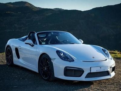 Blanc Occasion 2016 Porsche Boxster Spyder Cabriolet | 89 900 €