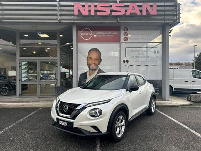 Blanc lunaire spéciale Occasion 2020 Nissan Juke Acenta SUV | 13 990 € (Prix juste)