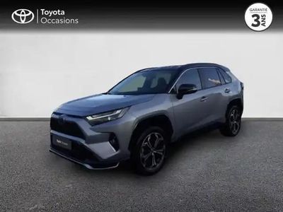 Gris acier/toit noir attitude Occasion 2025 Toyota RAV4 Hybrid SUV | 52 980 € (Prix cher)