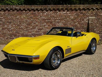 Jaune Occasion 1972 Chevrolet Corvette Stingray Cabriolet | 49 950 €