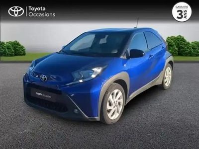 Biton bleu genièvre métal/toit noir Occasion 2022 Toyota Aygo X Design SUV | 15 490 € (Prix juste)
