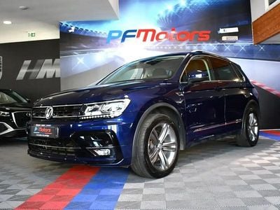 Bleu Occasion 2018 VW Tiguan R-line SUV | 28 990 € (Prix juste)