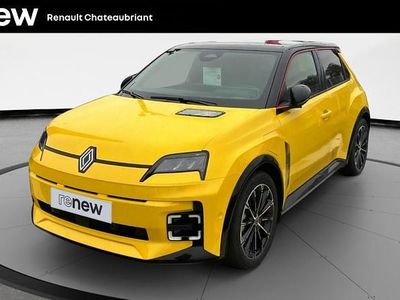 Jaune Occasion 2024 Renault R5 Iconic Citadine | 31 990 € (Prix assez cher)
