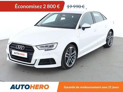 Blanc Occasion 2019 Audi A3 Sport Berline | 17 190 € (Super prix)