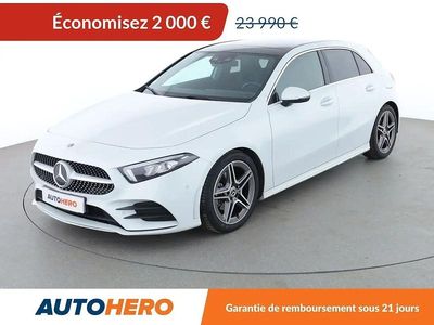 Blanc Occasion 2019 Mercedes A180 AMG line Berline | 21 990 € (Prix juste)