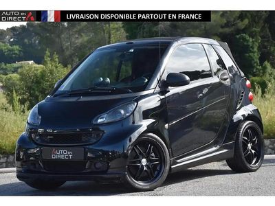 Occasion Smart ForTwo Cabrio Brabus 102 ch (75 kW) 2010 Noir Cabriolet