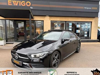 Occasion Mercedes CLA180 AMG line 247 ch (181 kW) 2020 Noir Berline