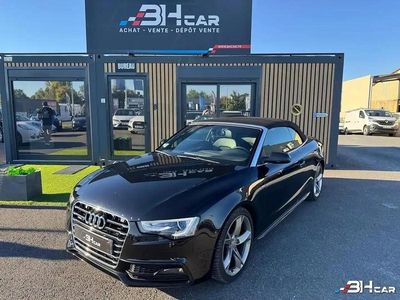 Occasion Audi A5 Cabriolet S-Line 190 ch (139 kW) 2016 Noir Cabriolet